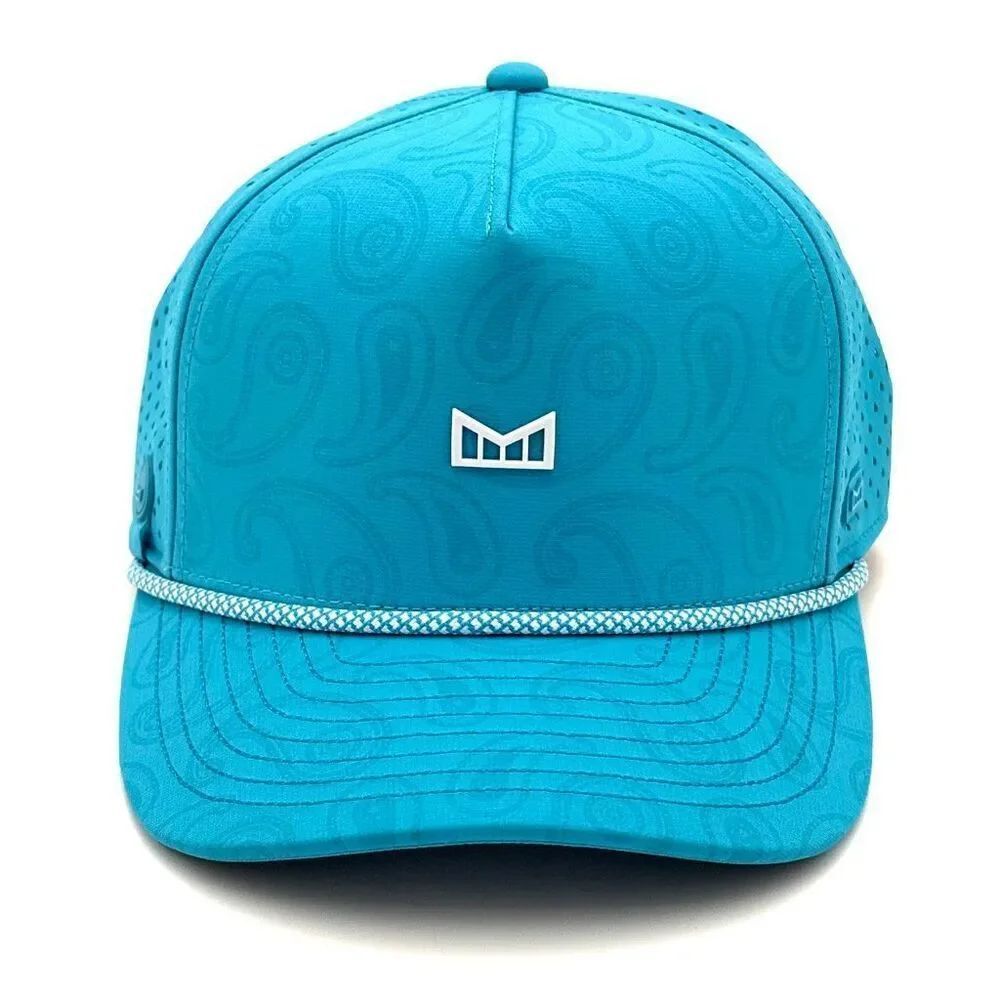 Melin Hydro Odyssey Links Collection Teal Paisley Men’s Performance Ball Cap US